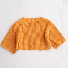 Load image into Gallery viewer, The Loved Ones Cotton Orange Knit Jumper (3-6M+)
