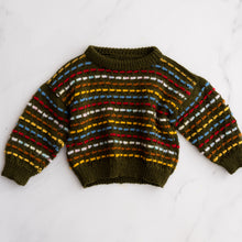Load image into Gallery viewer, Olive Colour Pop Knit (3-5Y)
