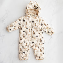 Load image into Gallery viewer, Milkbarn Cat Lightweight Down Cosy Suit (12-18M)
