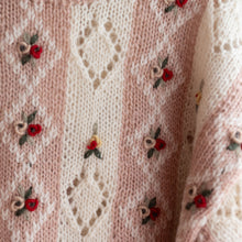 Load image into Gallery viewer, Floral Detailed Knit Jumper (8-16)
