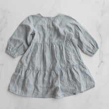 Load image into Gallery viewer, Dusky Blue Linen Dress (4-5Y)
