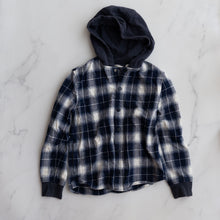 Load image into Gallery viewer, Country Road Flannel Hoodie (8-10Y)
