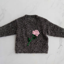 Load image into Gallery viewer, Metallic Rose Jumper (3-4Y)
