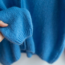 Load image into Gallery viewer, Blue Knit Cardigan (10-16)
