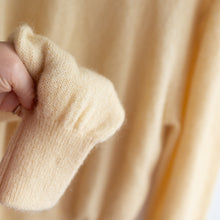 Load image into Gallery viewer, Butter Yellow Mohair Blend Knit (8-14)
