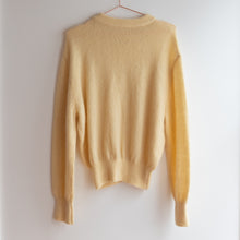 Load image into Gallery viewer, Butter Yellow Mohair Blend Knit (8-14)
