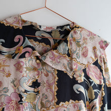 Load image into Gallery viewer, Ornate Collared Silk Shirt (6-12)
