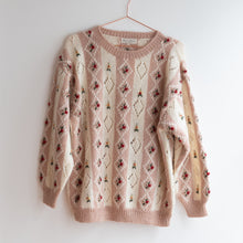 Load image into Gallery viewer, Floral Detailed Knit Jumper (8-16)
