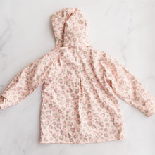 Load image into Gallery viewer, Britt Leopard Print Raincoat (6-7Y)
