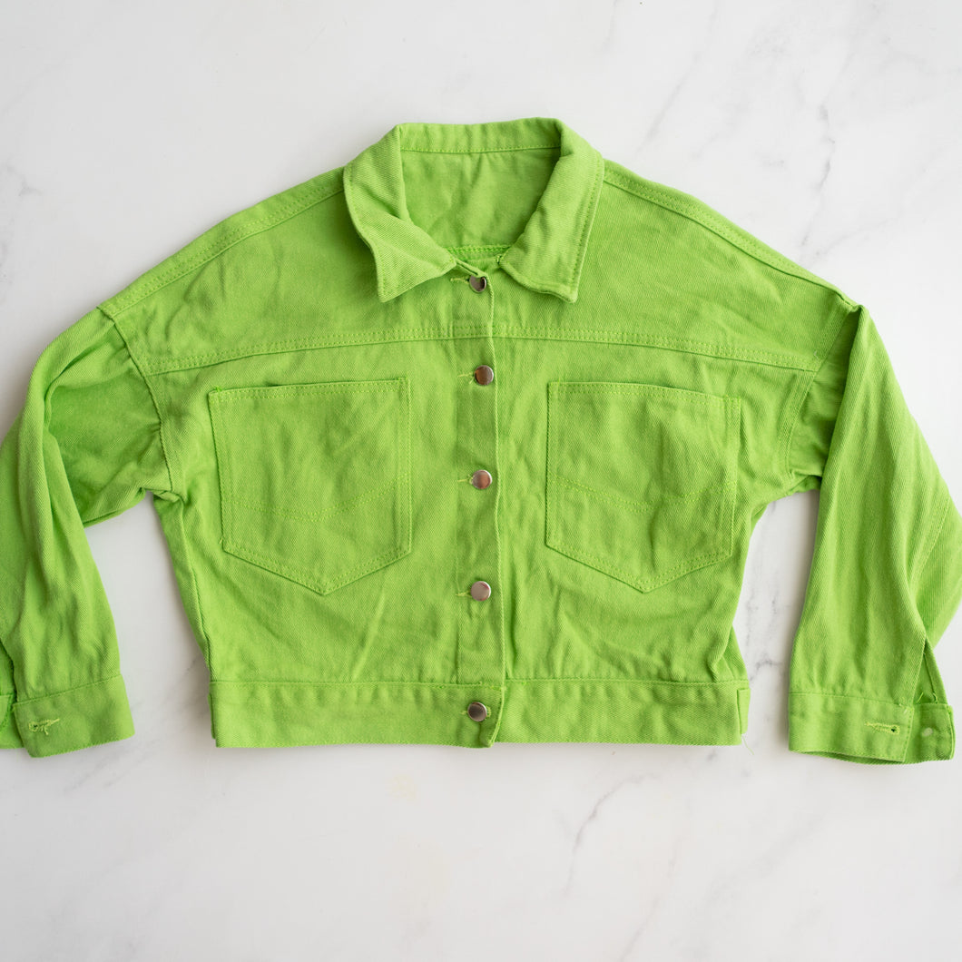 Green Denim Jacket (10Y+)