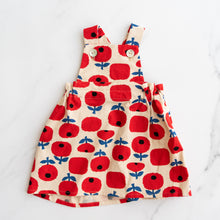 Load image into Gallery viewer, Bold Floral Pinafore (1Y)
