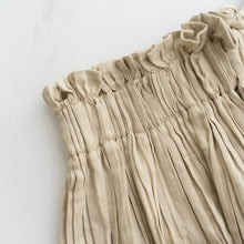 Load image into Gallery viewer, Linen Pleated Skirt (8-10Y)
