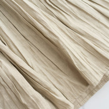 Load image into Gallery viewer, Linen Pleated Skirt (8-10Y)
