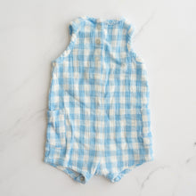 Load image into Gallery viewer, Seed Gingham Romper (3-6M)
