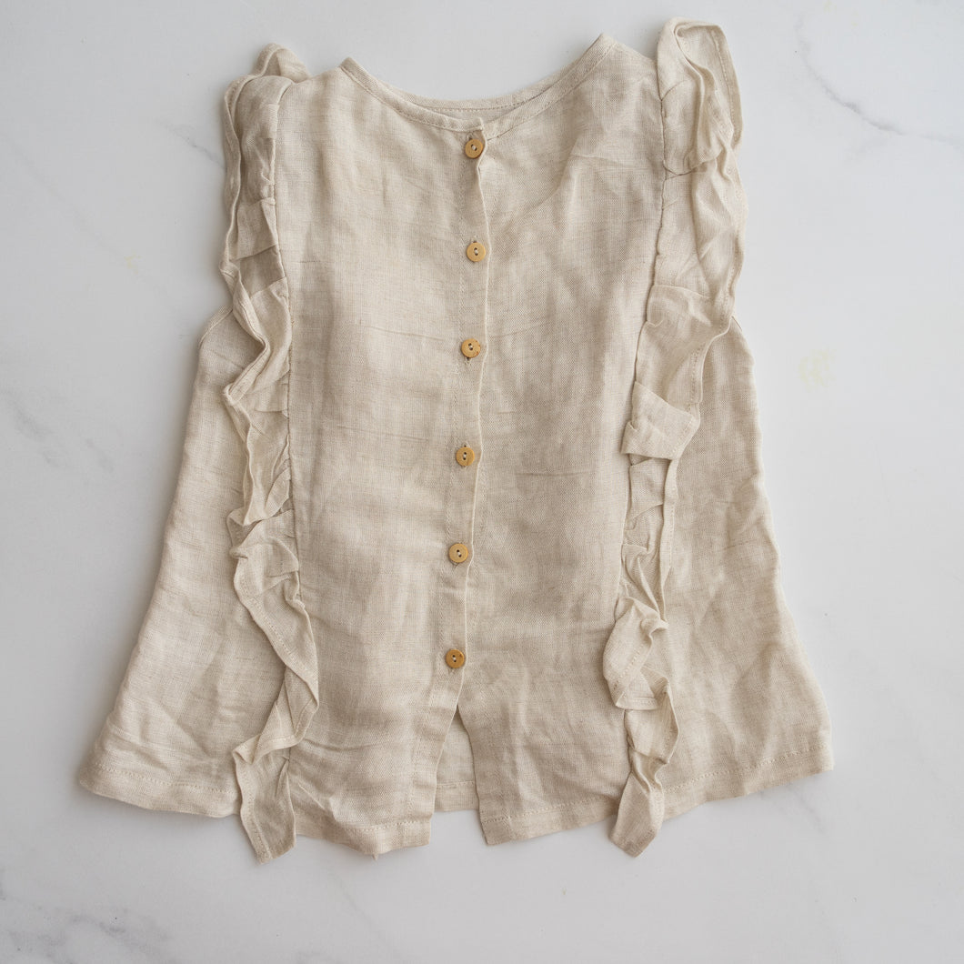 Alex and Ant Ruffle Top (7-8Y)