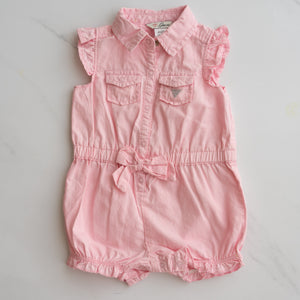 Guess Pink Romper (6-9M)