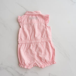 Guess Pink Romper (6-9M)