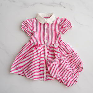 Ralph Lauren Dress & Bloomer Set (9M)