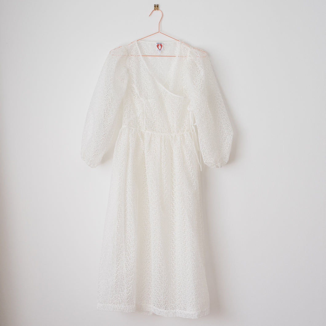 Shrimps Broderie Georgia Dress (6-8)