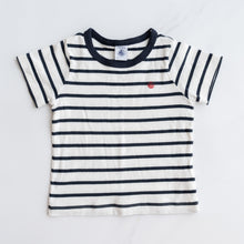 Load image into Gallery viewer, Petit Bateau Stripe T-Shirt (2Y)
