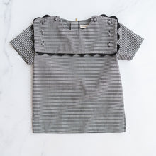 Load image into Gallery viewer, Carbon Soldier Gingham Top (3Y)
