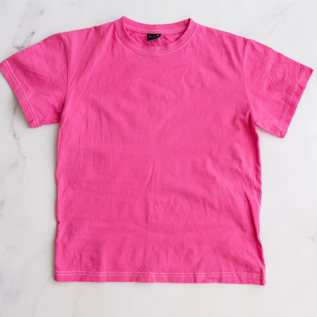 Pink Staple T-Shirt (8-12Y)