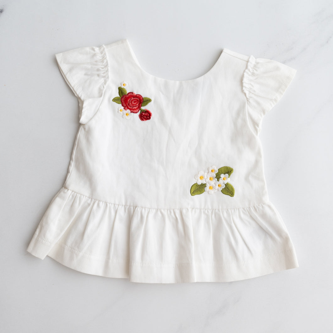 Mayoral Embroidered Top (12M)