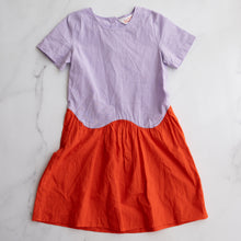 Load image into Gallery viewer, Gorman Purple Wave Dress (7-8Y)
