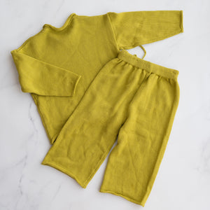 Green Knit Set (5-6Y)