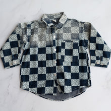 Load image into Gallery viewer, Patterned Denim Shacket (7-9Y)
