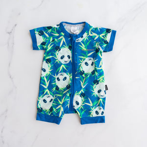 Bonds S/S Panda Onesie (3-6M)