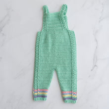 Load image into Gallery viewer, Rainbow Knit Overalls (2Y)
