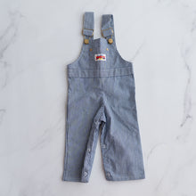 Load image into Gallery viewer, Striped Overalls (3-9M)
