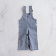 Load image into Gallery viewer, Striped Overalls (3-9M)
