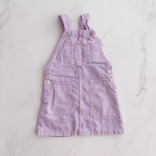 Load image into Gallery viewer, Cotton On Purple Pinafore (6Y)
