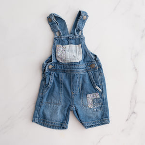 Cotton On Patchwork Shortalls (2Y)