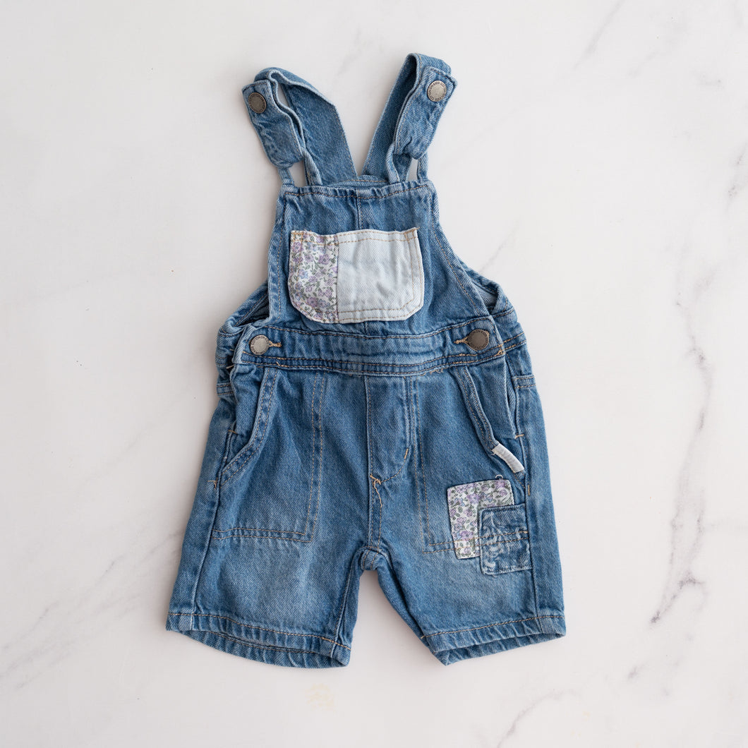 Cotton On Patchwork Shortalls (2Y)