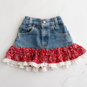 Vintage Levi's Handkerchief Skirt (12-18M)