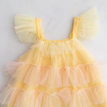 Load image into Gallery viewer, Buttery Pastel Ruffled Dress (7-9Y)
