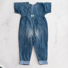 Load image into Gallery viewer, Vintage Denim Romper (4-5Y)
