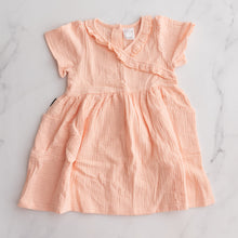 Load image into Gallery viewer, Tiny Tribe Peach Dress (6Y)
