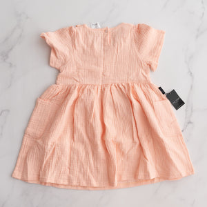 Tiny Tribe Peach Dress (6Y)