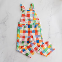 Load image into Gallery viewer, Gorman Rainbow Check Overalls  (7-8Y)
