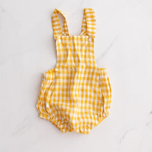 Load image into Gallery viewer, NZ Made Linen Romper (12-18M)

