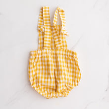 Load image into Gallery viewer, NZ Made Linen Romper (12-18M)
