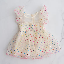 Load image into Gallery viewer, Rainbow Spot Dress (1Y)
