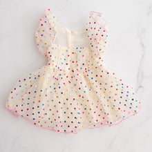 Load image into Gallery viewer, Rainbow Spot Dress (1Y)
