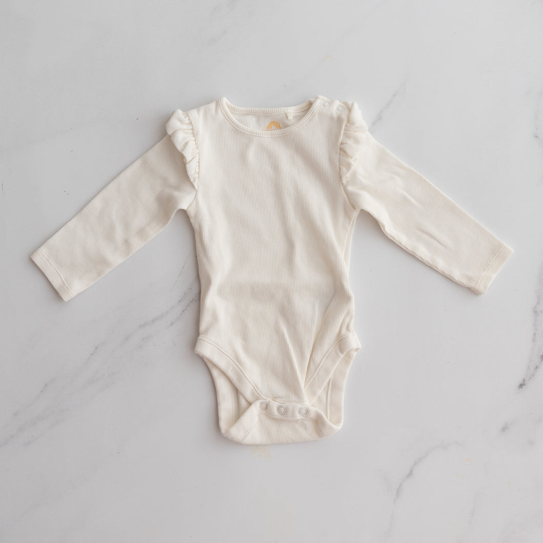 Next Ruffled Onesie (3-6M)
