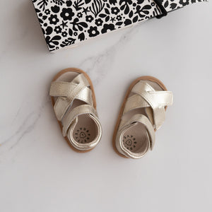 Pretty Brave Leather Sandals (12-18M)