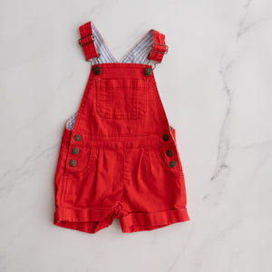 Pumpkin Patch Shortalls (12-18M)